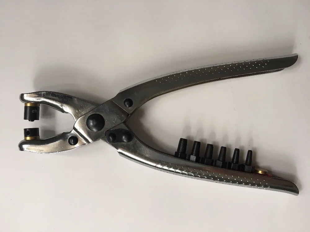 Бесплатная доставка заклепки проушины дырокол плоскогубцы инструмент с 100 шт.