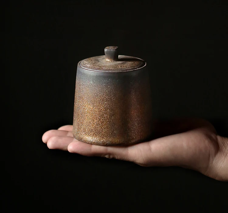 TANGPIN японская керамика чайные добавки старинный фарфор чайная канистра для чая
