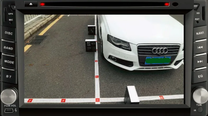 Автомобильная HD 3D панорамная камера с углом обзора 360 градусов, камера заднего вида 1080 P, парковочная камера заднего вида, динамическая направляющая, опционально