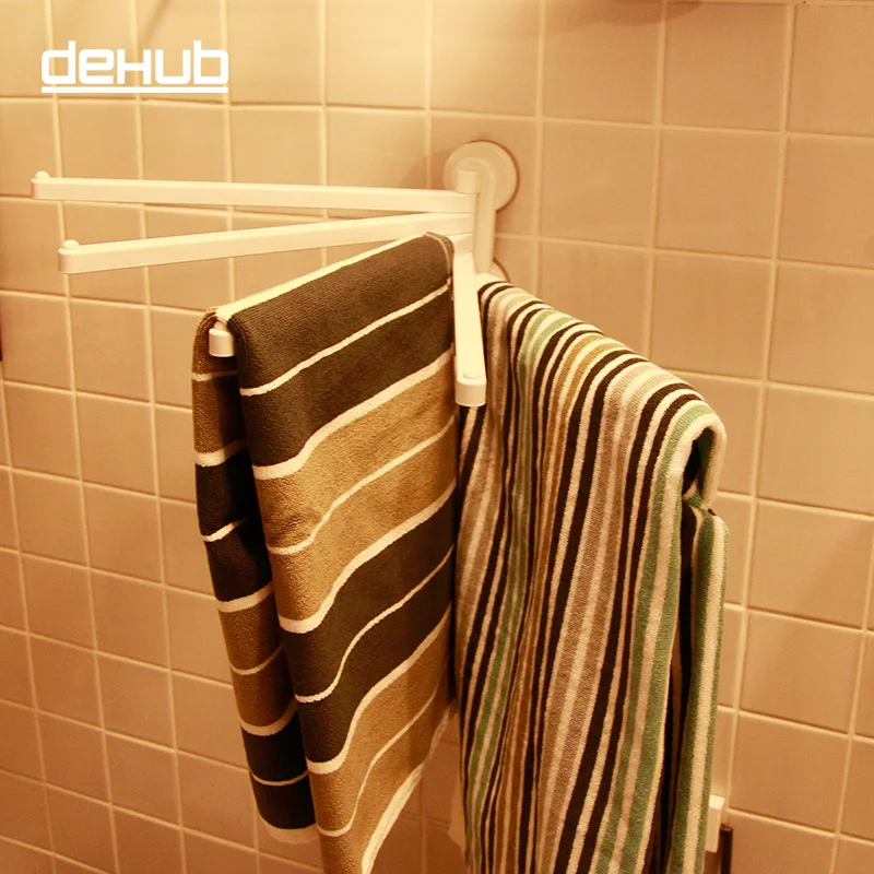 Присоске Полотенце Держатель Вращающийся Вешалка Для Полотенец Ванная Комната