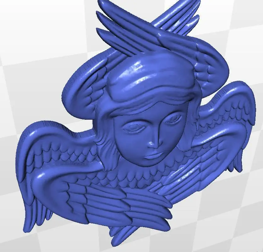 3DAngel_2 artcam модель для рельефа с ЧПУ формат STL | Инструменты