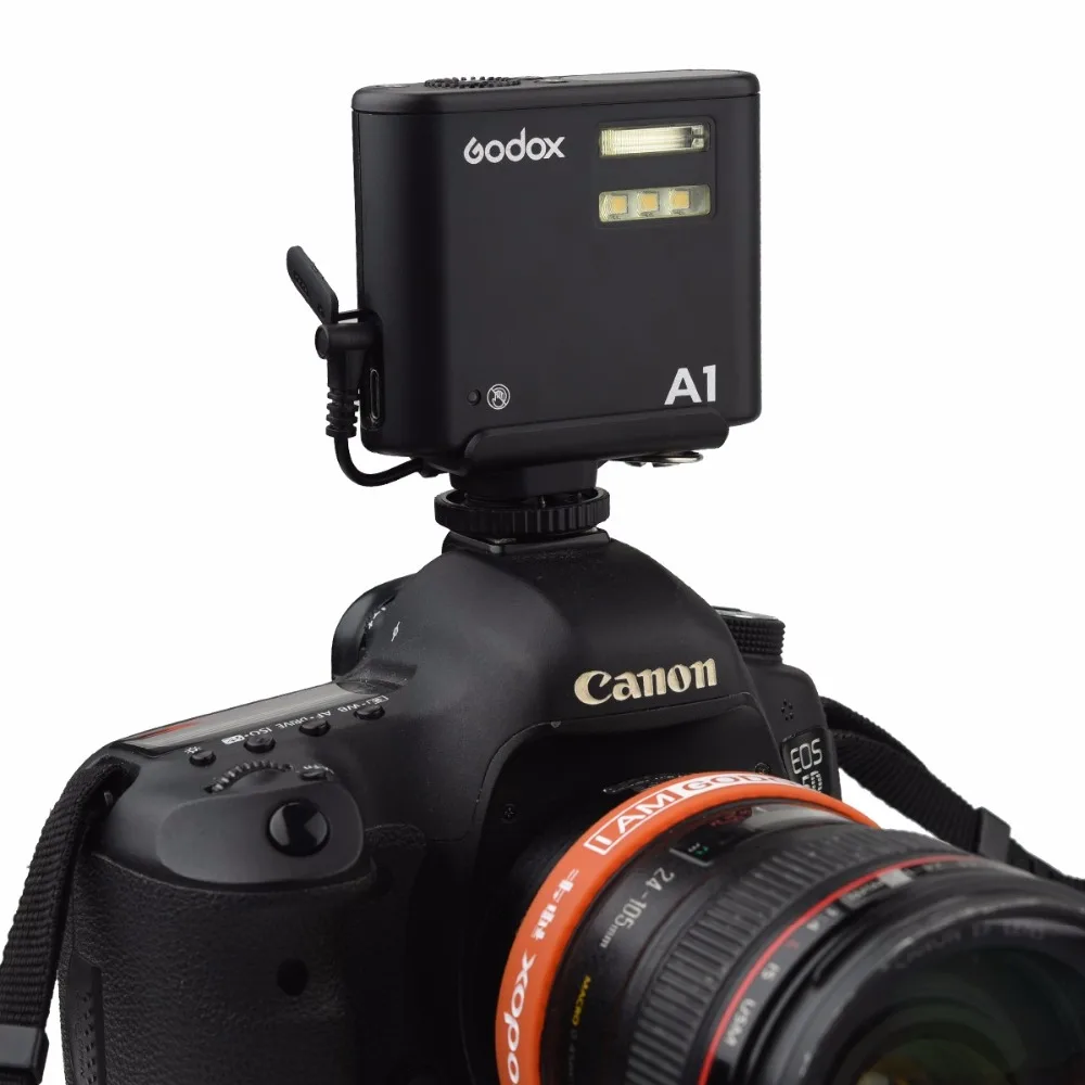 Godox A1 смартфон Flash 2 4G Беспроводная вспышка мобильного телефона освещение для iPhone 8