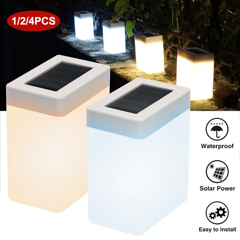 Солнечный квадратный настенный светильник на солнечных батареях IP65