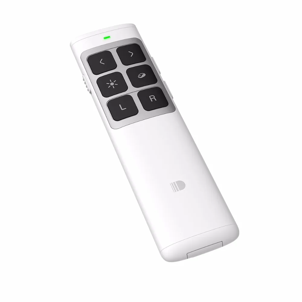 Doosl перезаряжаемый беспроводной ведущий лазерная указка Air mouse Presenter 2,4 ГГц PPT USB пульт дистанционного управления для мультимедийных устройств