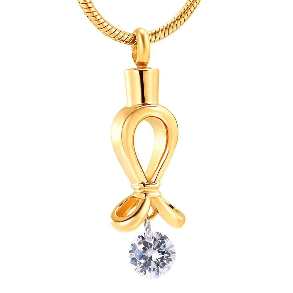 Блестящий Циркон кремации ювелирные изделия для пепла подвеска в виде