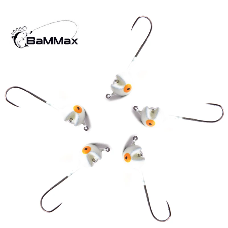 Рыболовный крючок Bammax 5 шт. 1 9 г 2 8 см свинцовая головка Мягкая приманка в виде