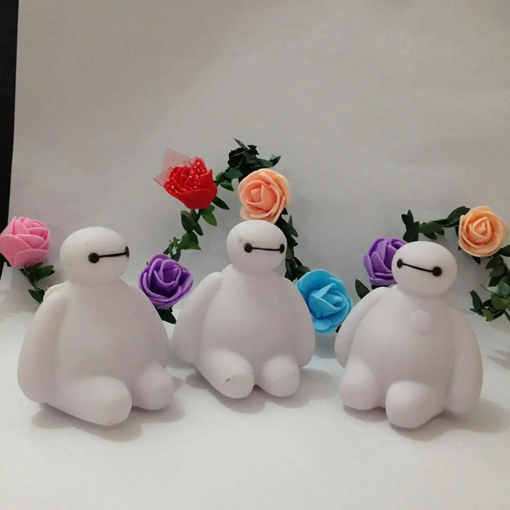 Мультипликационный ночник переключатель Baymax светодиодная лампа портативный