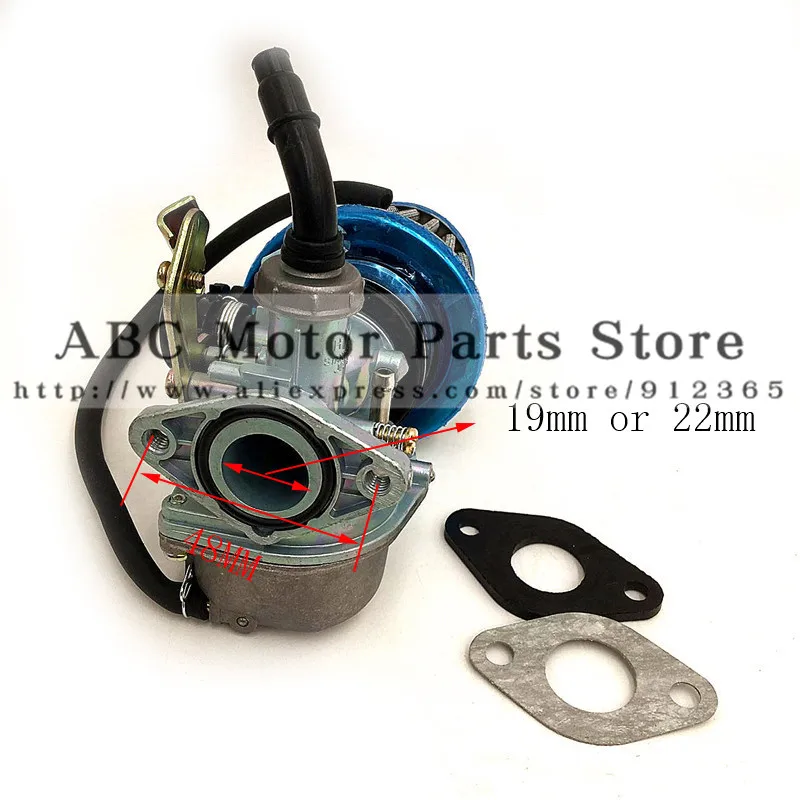 PZ19 19 мм карбюратор для мотоцикла 50cc 70cc 90cc 110cc 125cc ATV Dirt Bike Go Kart Carb Cable choke 35 воздушный