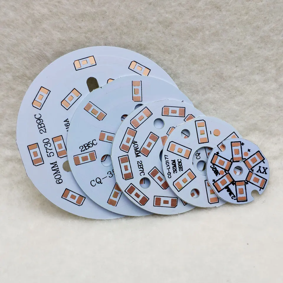 10-200 шт. светодиодный PCB 3 Вт Dia32mm без SMD5730 устанавливать светодиодный печатная плата светодиодный алюминиевый Панель радиатора для светильник лампа с украшением в виде кристаллов светильник s "сделай сам"
