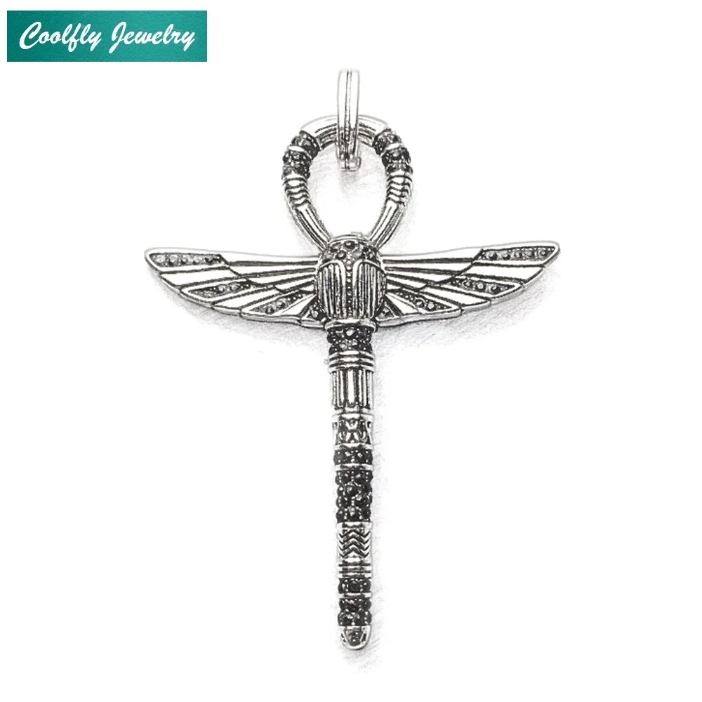 Египетский крест жизни АНК ожерелье с подвеской скарабей кулоны для женщин