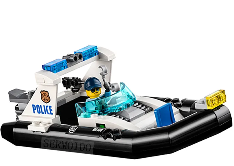 Модели CX 02006 строительные игрушки 815 шт. блоки совместимые с 60130 городом тюремный