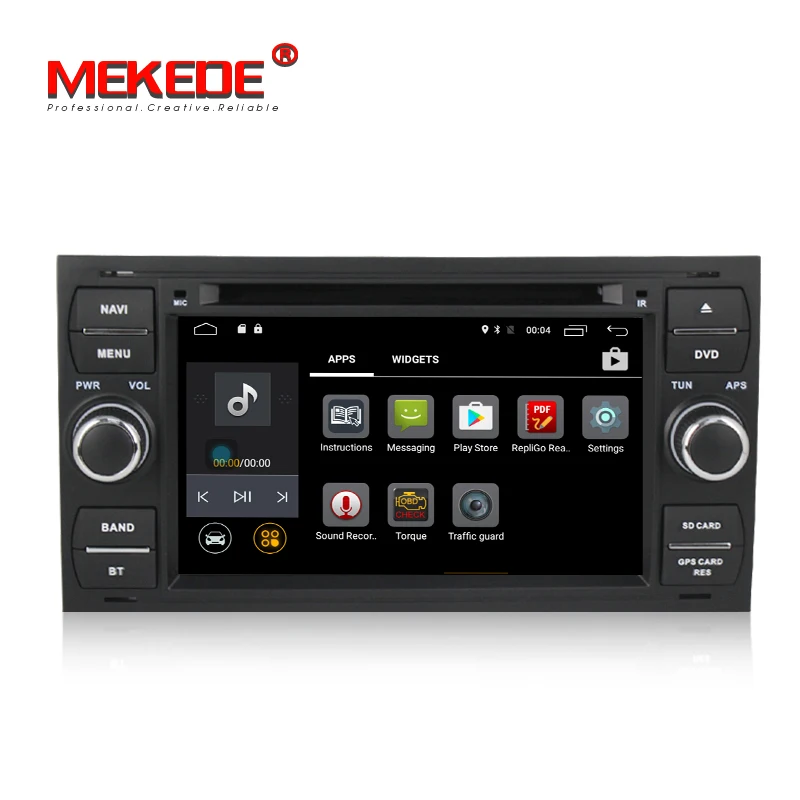Бесплатная доставка 4 г WI FI Android 7 1 1024*600 автомобилей gps мультимедиа для Ford Focus Galaxy S