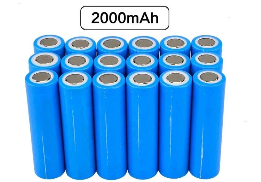 2 шт./лот 100% оригинал для samsung 18650 ICR18650-26H 2000 мАч литий-ионная 3 7 в батарея