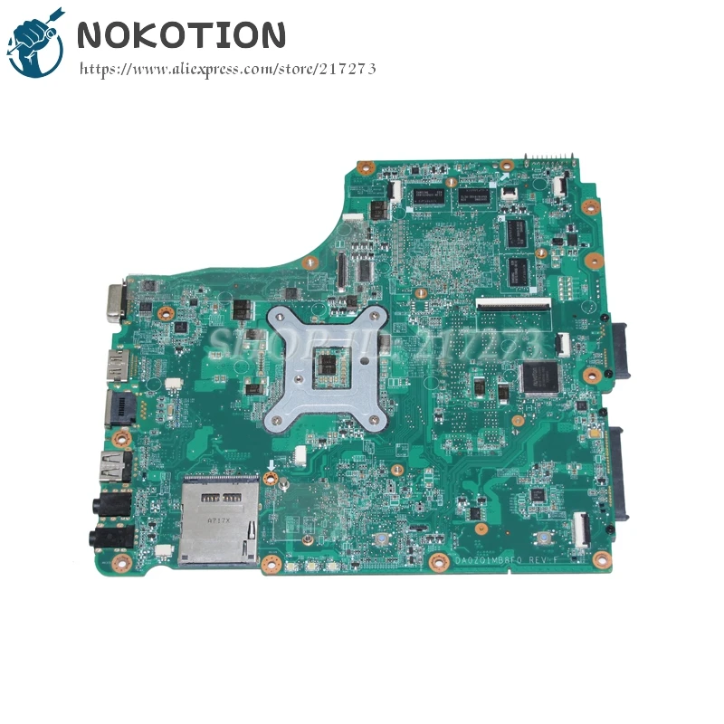 Материнская плата NOKOTION для ноутбука Acer aspire 4820 4820TG материнская HM55 DDR3 HD5650M 1 ГБ MBPVL06001