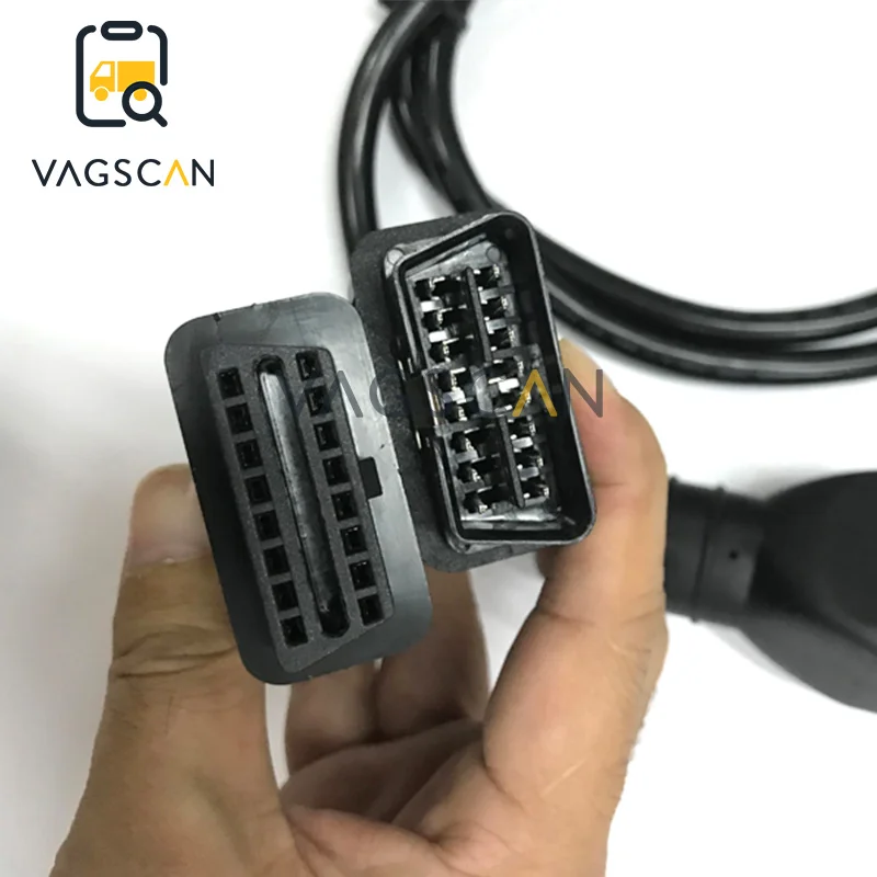 Диагностический инструмент для грузовика 88890304 OBD2 OBDII кабель + 12 контактный Renault