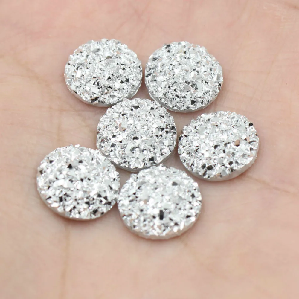 Бесплатная доставка Разноцветные 12 мм 50 шт. круглые бусины из полимера АВ с