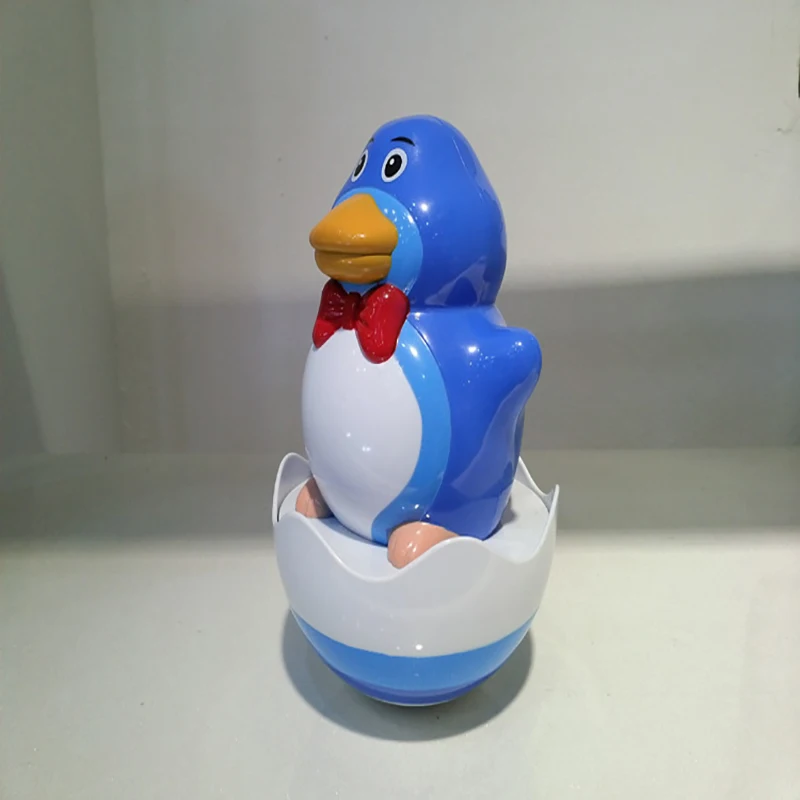 

Baby Rattles Tumbler Doll Chick Penguin Shape Bell Infant Music Learning Early Education Gifts Pacify Newbron 0-12 Months Toys