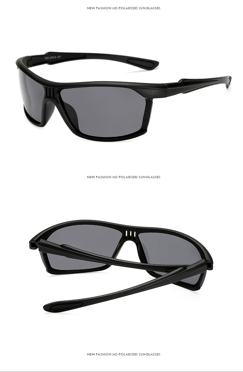 grey lens WarBLade мужские поляризованные солнцезащитные очки для ночного вождения женские желтые линзы ночного видения защитные водительские очки уменьшают блики 1023 - Цвет линз: grey lens