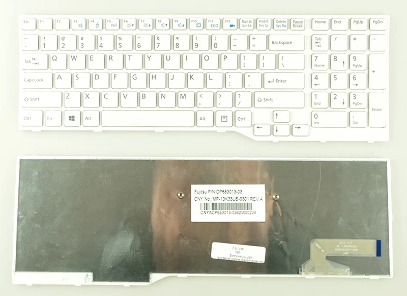 SSEA Новая Клавиатура США для ноутбука Fujitsu Lifebook AH544 AH56 Клавиатура ноутбука Белый