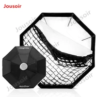 godox pro 95cm 37 octagon honeycomb grid softbox reflector softbox with bowens mount for studio strobe flash light cd50