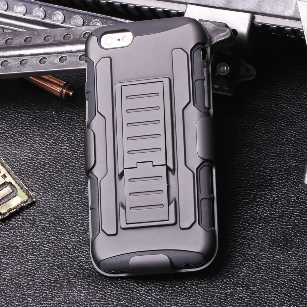 Future Armor Impact Holster Hybrid Hard Case For Apple iPhone 6 4.7'' Plus 5.5'' heavy duty case with belt clip |