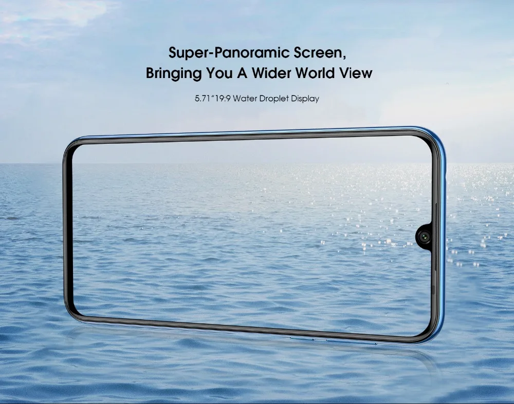 Elephone A6 мини смартфон 5,71 дюймов Waterdrop Экран Android 9,0 MT6761 4 ядра, 4 Гб оперативной памяти, 32 Гб встроенной памяти, 3180 мА/ч, 4G, мобильный телефон