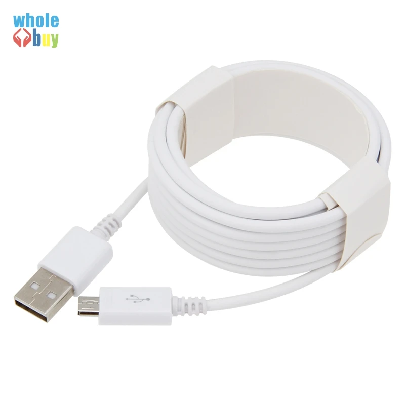 100 шт./лот кабель Micro USB 1 м 2 3 для синхронизации данных и зарядного устройства Samsung