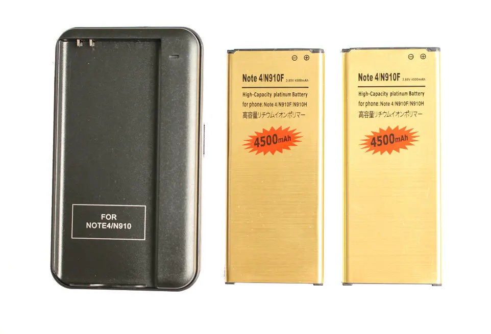 2x4500 мА/ч EB BN910BBE золото замена батарея + зарядное устройство для Samsung Galaxy Note