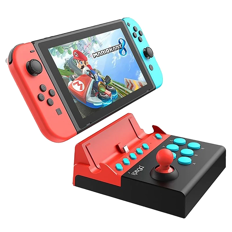 Аркадный Игровой Контроллер iPega PG 9136 для Nintendo Switch TURBO Single Rocker Gamepad аркадный