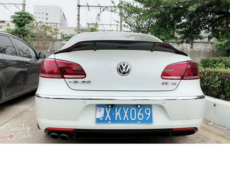 Для заднего спойлера на крышу из углеродного волокна крылья для Volkswagen VW Passat CC Sandard