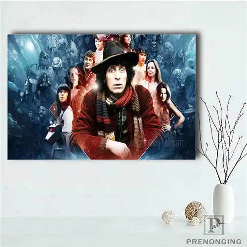 Canvas Poster На заказ холст плакат Доктор Кто(1) печать плакаты ткань настенные художественные картины для декора гостиной#18-12-05-H-03-119 - Цвет: Canvas Poster