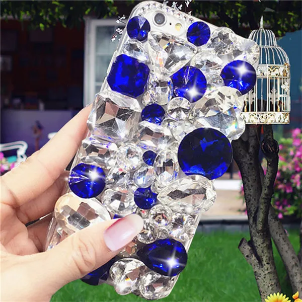 1 шт. для Moto G6 G6 плюс G6 играть Роскошный Кристалл Rhinestone Bling диаманта Прозрачный чехол для телефона для Motorola Moto E5 e5 играть E5 плюс - Цвет: 28