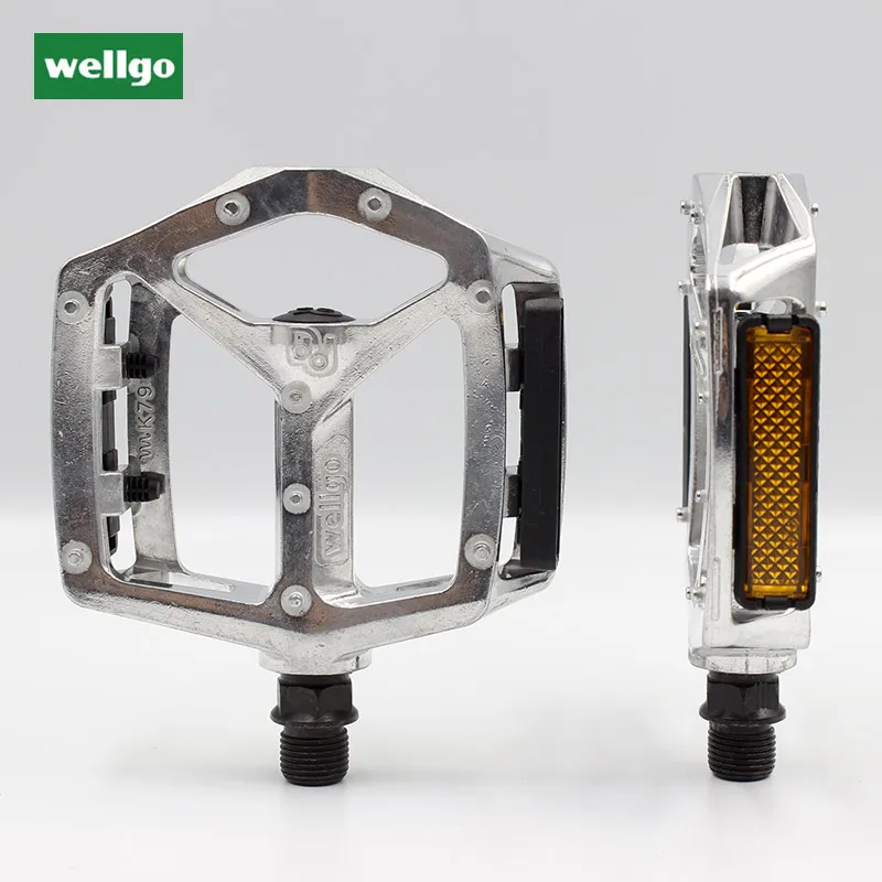 Новинка Wellgo B249 легкий алюминиевый сплав DU подшипник педали горный велосипед