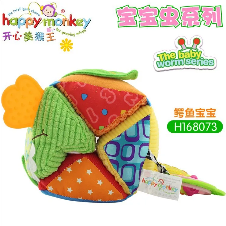 Игрушка-грызунок детская мягкая гусеница 43 5 см | Игрушки и хобби