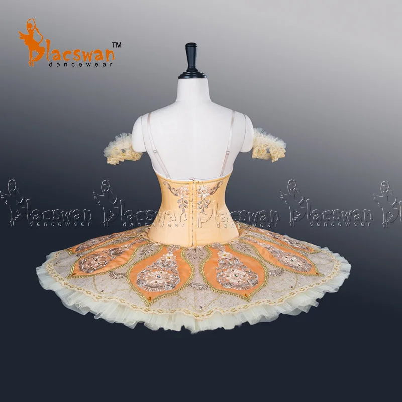 Золотые индивидуальные Костюм Балерины профессиональные Балетные костюмы