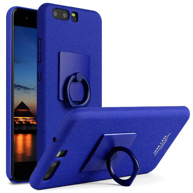 Huawei P10 Original IMAK Cowboy Case with Stand Hard PC Back Cover For Phone Matte Screen Film |