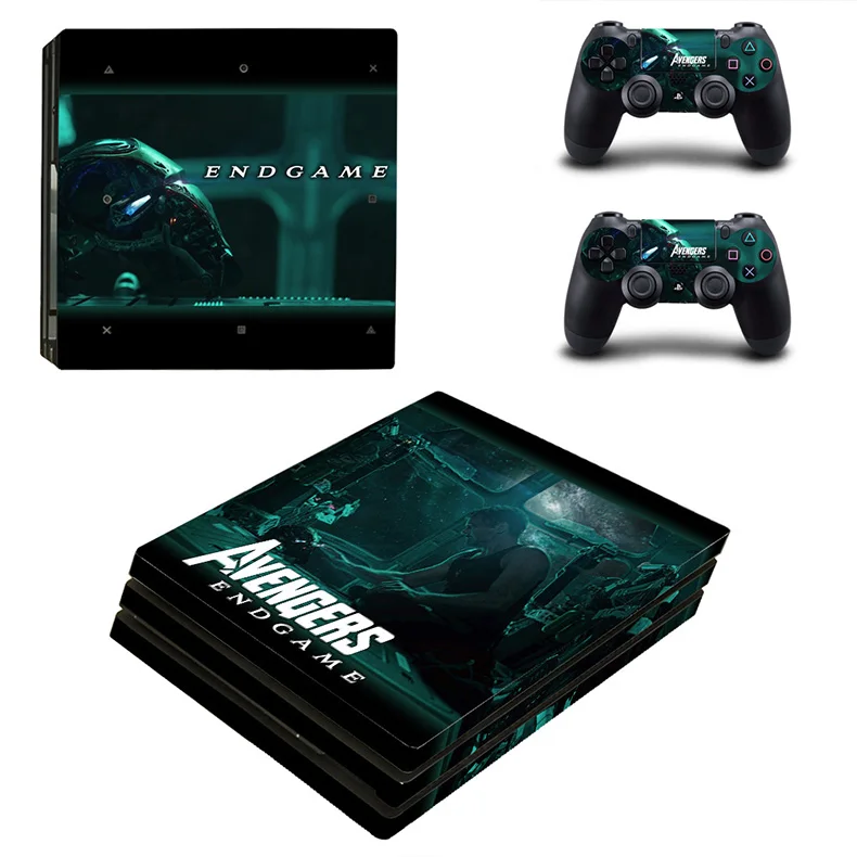 Мстители: Endgame PS4 Pro наклейка для кожи Vinilo PS 4 Play station 4 Pro наклейка s для игровой консоли и контроллера