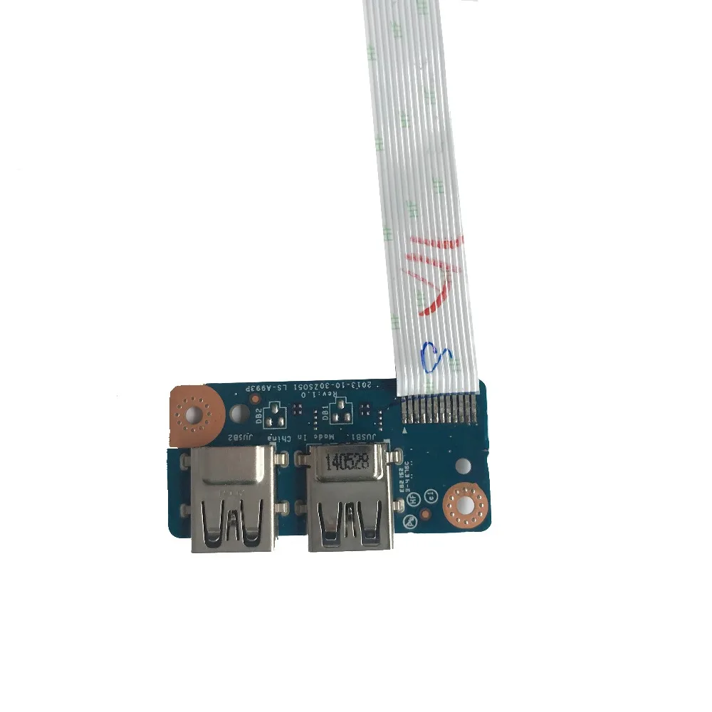 Отличный оригинальный для HP 15 R S G 250 G3 ноутбук ZSO51 LS A993P Плата USB 455MKK32L01 NBX0001JX00 100%
