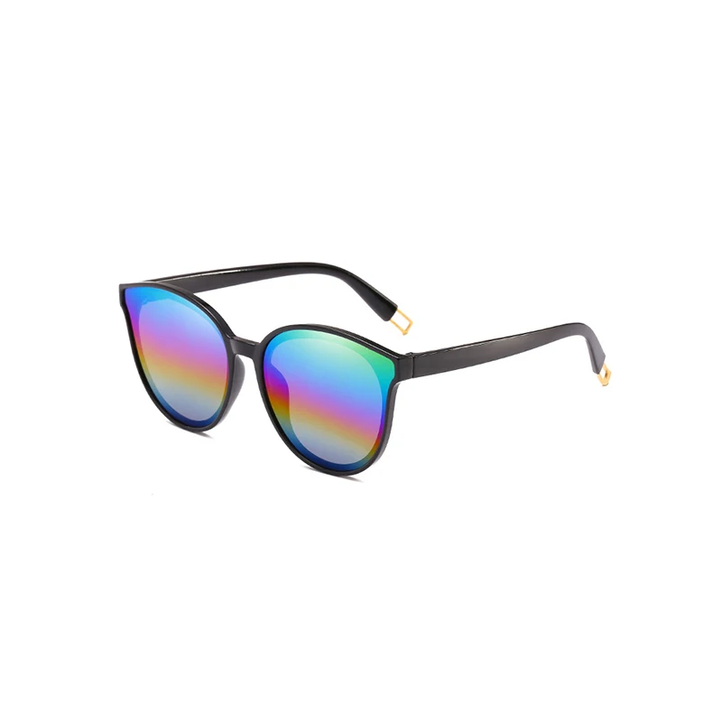 2019 солнцезащитные очки винтажные Круглые Солнцезащитные с котом женские ретро