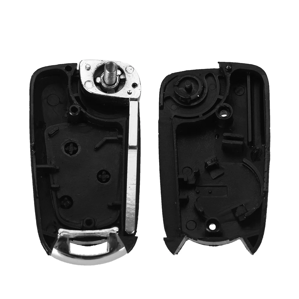 Новый неразрезанный ключ KEYYOU с 3 кнопками модифицированный складной пульт