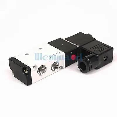 DC12V 4V210 08 1/4 &quotBSPT воздушный клапан 5 портов 2 Позиции соленоида для пневматической