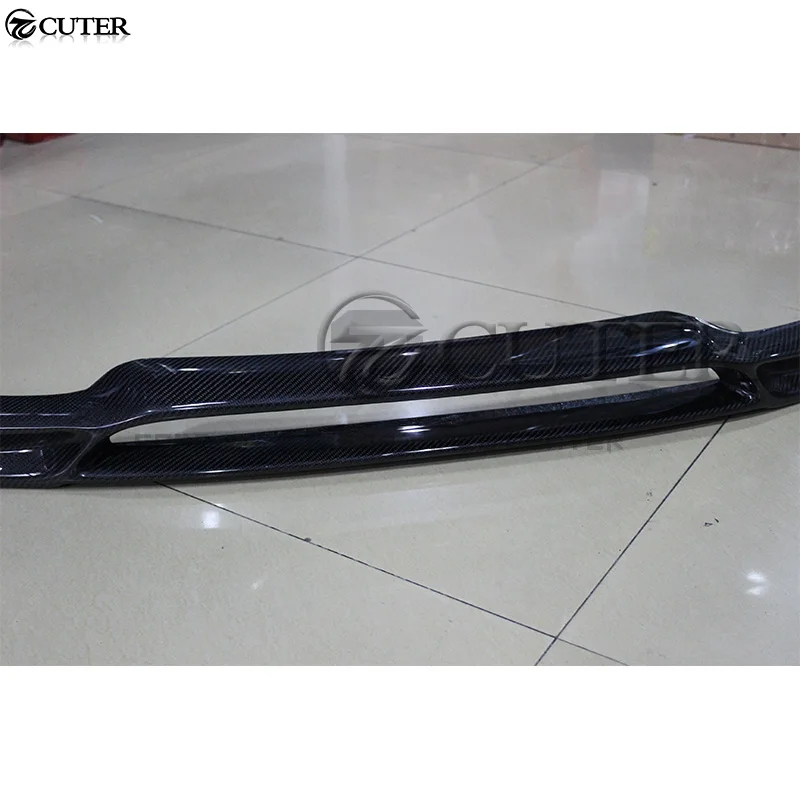 Стандартный бампер F30 3D стиль передний спойлер из углеродного волокна для BMW 3