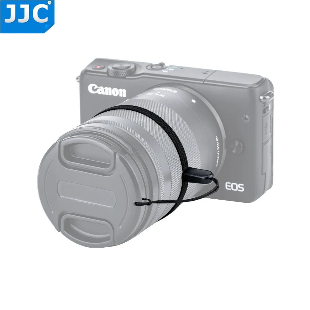 JJC DSLR/беззеркальная крышка объектива камеры держатель с 3M наклейкой для Canon Nikon sony Olympus Fujifilm