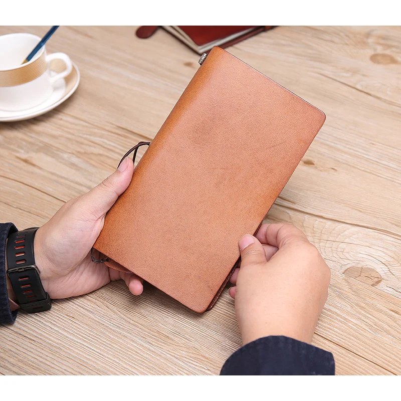AETOO RHead layer записная книжка из воловьей кожи ретро ручная книга Дневник для