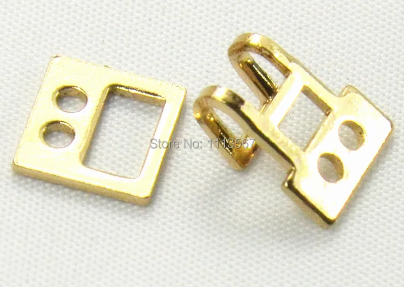 100 штук ремесло золото металла талии крючки удлинителя &amp застежки-глаза Кнопка