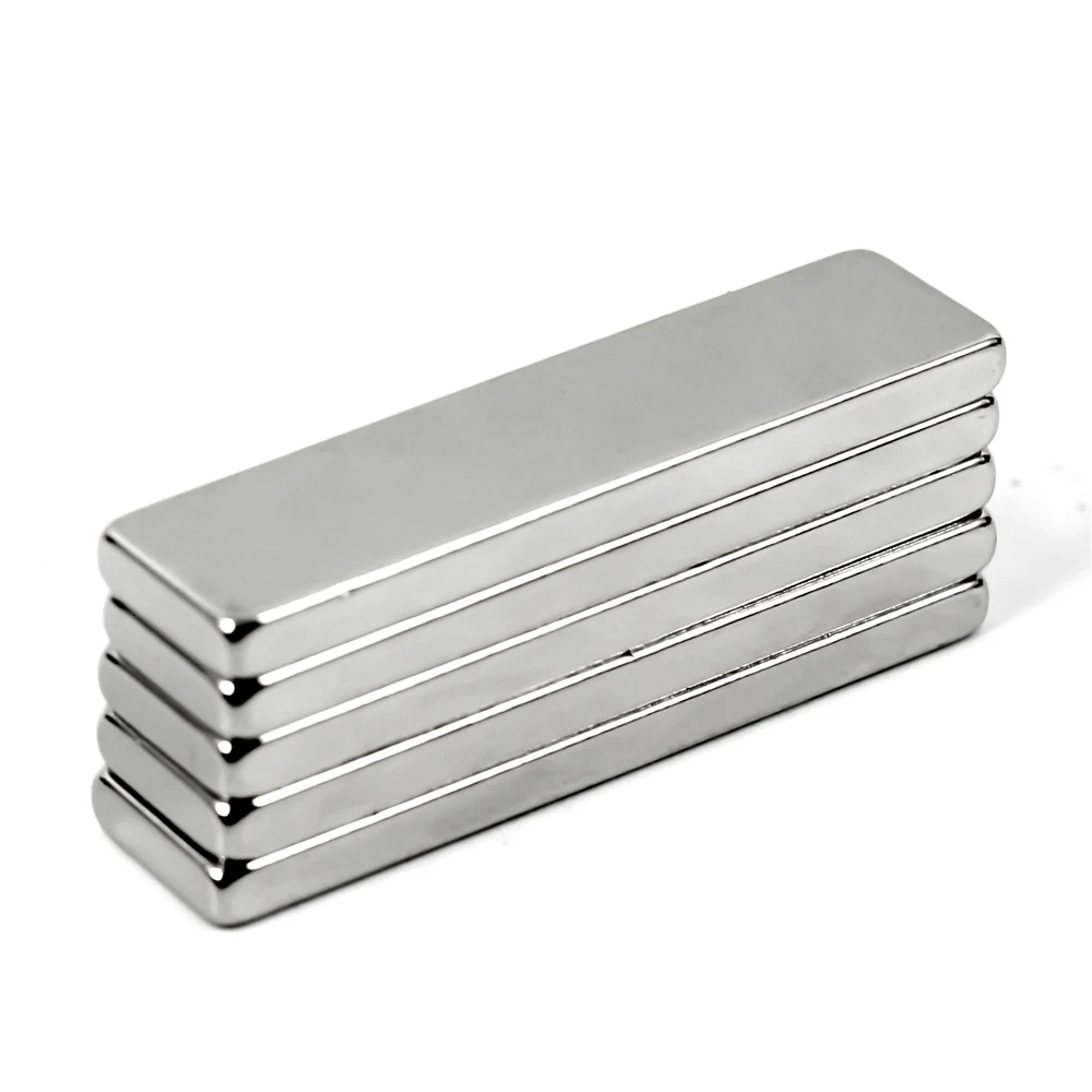 5pcs 40 x 10 3mm N35 Super Strong Block Permanet Magnets Rare Earth Neodymium Magnet for Craft 40*10*3mm | Обустройство дома