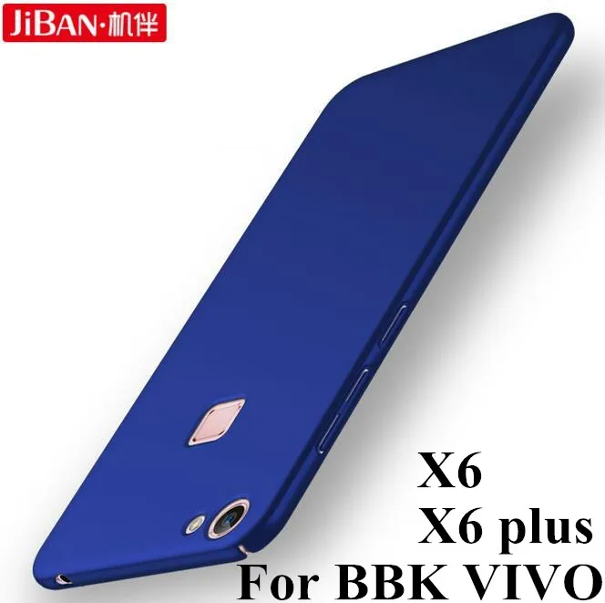 Для BBK vivo x6 Case В Исходном Jiban Роскошные Премиум Тонкий Пластика Задняя Крышка plus -