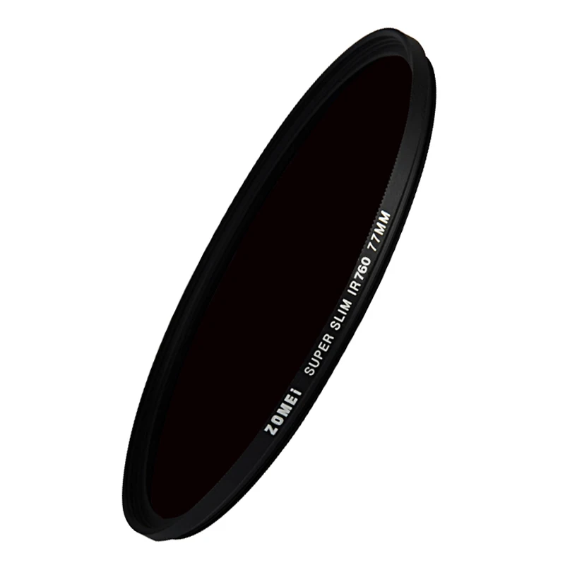 Zomei Infrared IR filter 680nm 720nm 760nm 850nm 950nm 37mm 49mm 52mm 58mm 67mm 72mm 82mm for SLR DSLR camera lens |