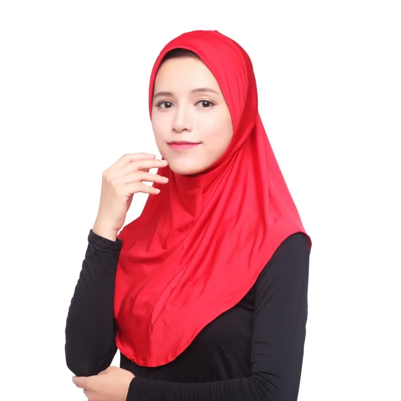 

Muslim Women Hijab Inner Cap Wrap Headwear Shawl Long Soft Scarf Islamic