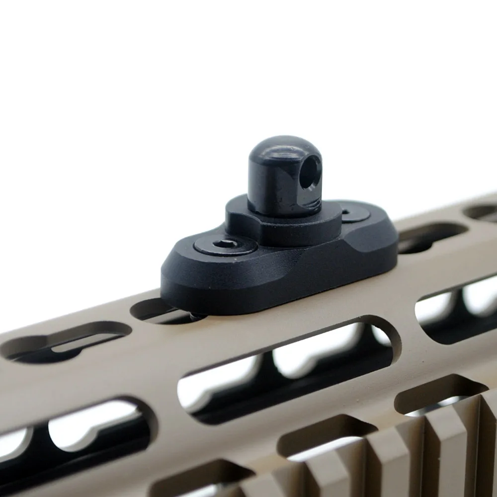 Черный Алюминиевый Keymod/M-lok Rail Насадка-адаптер для соединения Handguard